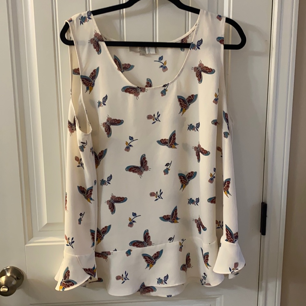 Loft plus size blouse sz18